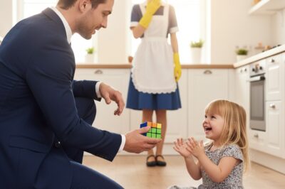 A Humble Cleaning Employee, Having No One to Leave Her Daughter With, Decided to Bring Her to Work, Unaware That the Reaction of Her Millionaire Boss Would Change Everything.