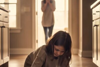 Returning Home Early from My Business Trip, I Found My 9-Year-Old Daughter Alone, Forced to Scrub the Kitchen Floor “As Punishment.” Meanwhile, My In-Laws Had Taken Their “Real” Granddaughter to an Amusement Park. I Remained Calm. I Didn’t Raise My Voice. I Simply Acted. The Next Morning, My Phone Was Bursting with Calls…