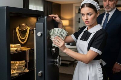 A Millionaire Sets a Trap by Leaving His Safe Open — His Maid’s Response Brought Him to Tears