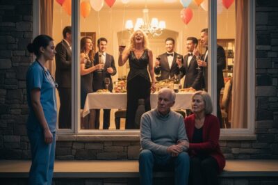 When i discovered my parents waiting in the cold outside my house, while my in-laws enjoyed themselves inside, i knew i had to act—and what followed turned the situation upside down.