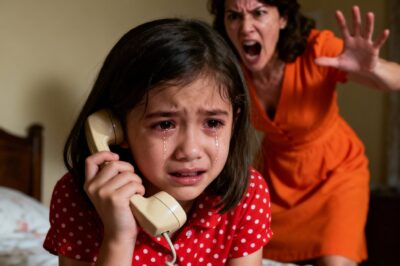 The phone rang, and my daughter’s voice broke through tears. “Mommy… Daddy’s girlfriend’s boyfriend hit me again. He said if I tell you, he’ll hurt you too.”