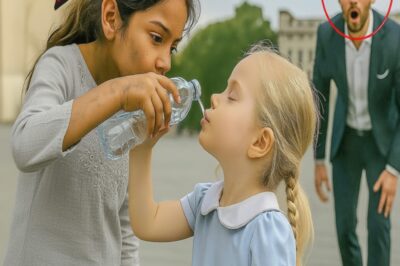 The Millionaire’s Daughter Had Never Spoken, But When a Poor Girl Gave Her Water, the Impossible Happened.