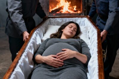During the Cremation of His Deceased Pregnant Wife, Her Husband Sees Her Belly Move…