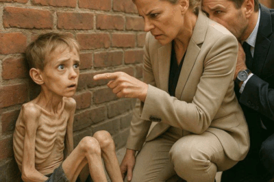 “He looks like your missing son,” the millionaire’s fiancée whispered. What happened next stunned the entire street.