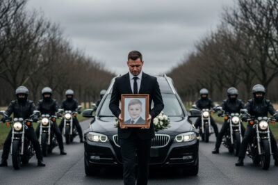 Hundreds of Bikers Attended the Burial of a Little Boy No One Wanted to Say Goodbye to, as His Father Was Serving Time for Murder.