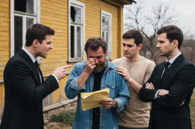 The Father Gives a $900,000 Promissory Note to His Three Sons for Help Paying a Debt, but They All Refuse… Except the Youngest Son, Who Decides to Take It On and Bring Him Home to Care for Him. Exactly One Year Later, the Youngest Son Unexpectedly Receives a Letter-Sized Page and, Upon Reading It, Can Barely Stand From the Surprise…