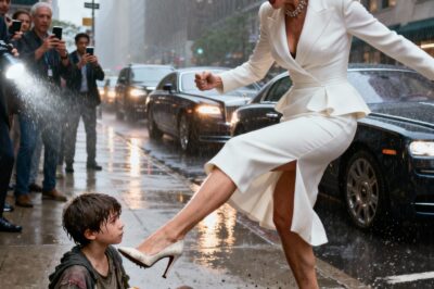 A Powerful Woman Pushes a Boy into a Puddle, But the Birthmark on His Hand Leaves Her Stunned…