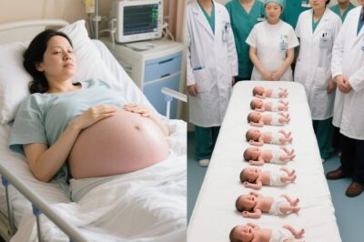 Mother Gives Birth to 10 Babies and Doctors Realize One of Them Isn’t a Baby! Biggest Sh0ck!
