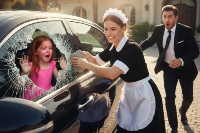 A Millionaire’s New Wife “Forgets” His Daughter Locked in the Car, Until the Maid Does the Unthinkable…