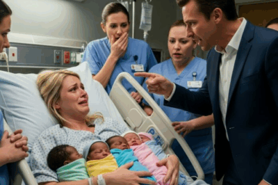 When the babies were born, the room was filled with silence—not amazement, but suspicion.