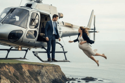 Husband Pushes Pregnant Billionaire Wife Off Helicopter To Take Property, But Unexpectedly She Was Prepared…