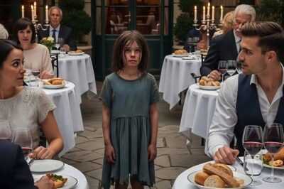 ‘Sir… can I eat with you?’ the homeless girl asked the mi:llionaire — what he did next left everyone in tears and completely changed their lives.