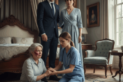 A nurse noticed that the 87-year-old woman she was caring for often had unexplained marks… concerned, she placed a small device in the bedroom frame. the next day, she couldn’t finish watching what was recorded…