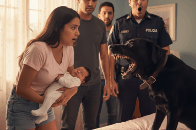 Every night, the black dog growled at the newborn, making the father suspicious. He immediately called the police, and from then on, they discovered the horrible truth under the bed.