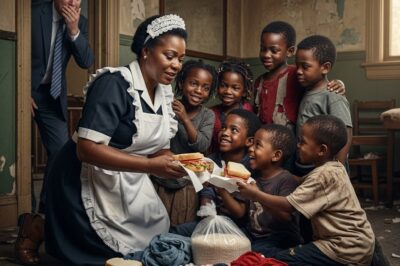 Millionaire Secretly Followed a Black Nanny After Work — What He Saw Made Him Cry…