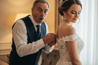 At 65, a man remarried to his friend’s young daughter: but on their wedding night, while taking off her wedding dress, he saw something terrible.