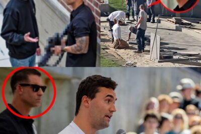UNBELIEVABLE “THEY PLANNED IT” New Footage Of Charlie Kirk’s Security Before The Sh00ting Changes Everything New footage of Charlie Kirk’s security moments before his sh00ting has just surfaced, and it’s raising serious questions about what really happened that day. I was closer than any of the students, closer than maybe one security guard between him and I. Witness testimonies are now telling a different story than what we’ve been told. And when experts started placing the details together, what they uncovered was explosive. New footage of Charlie Kirk security. The sh0cking new footage of Charlie Kirk’s security team has thrown the entire case into question. For weeks, the public was told one version of events, tight security, no signs of weakness, and complete control. But this video paints a very different picture. It shows unusual movements, gaps in formation, and decisions that don’t add up. Suddenly, what seemed like a clear-cut situation is now surrounded by doubt and speculation. Was this a simple lapse in judgment, or something far more deliberate?