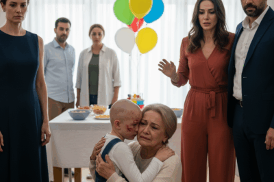 During a family party, i discovered my little granddaughter’s head shaved. my daughter-in-law laughed it off: “come on, it’s just for fun.” i took my granddaughter home. my son accused me of being dramatic—until the next morning, when he pleaded, “please… let my wife explain.”