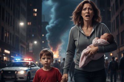 No One Moved To Save The Billionaire’s Son From The Smoke-Filled Building — Until A Young Mother Carrying Her Baby Rushed Inside, And What Happened Next Left Everyone Speechless