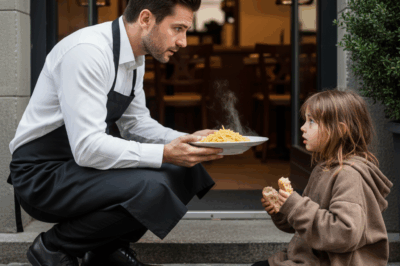 Waiter Secretly Helped a Hungry Girl! When She Pulled the Bride’s Veil at the Banker’s Wedding, No One Could Believe What Happened Next…