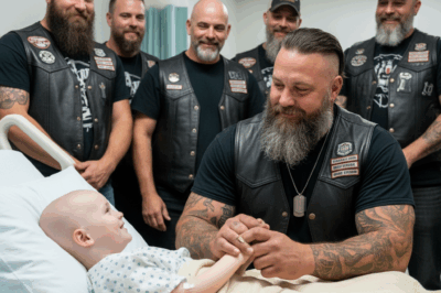 40 Bikers Took Shifts Holding Dying Little Girl’s Hand For 3 Months So She’d Never Wake Up Alone In Hospice