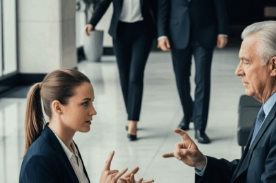 I was just a quiet intern when i noticed an elderly man being overlooked in the lobby. I greeted him in sign language, unaware the ceo was watching — or who that man really was.