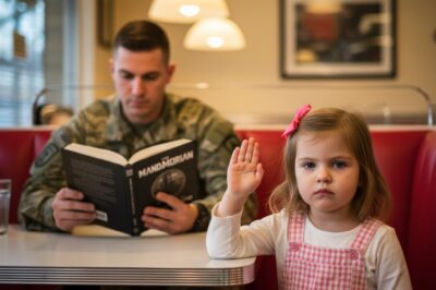 A Girl, No Older Than Three, Raised Her Tiny Hand in a Café—With Her Thumb Tucked In and Fingers Folded Over It. The S.O.S. Signal Was Clear.