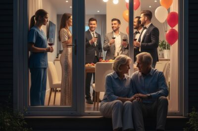 When I Discovered My Parents Waiting Outside, Shivering in the Cold in Front of My House, While My In-Laws Were Partying Inside, I Knew I Had to Act… And What Happened Next Changed Everything Completely.