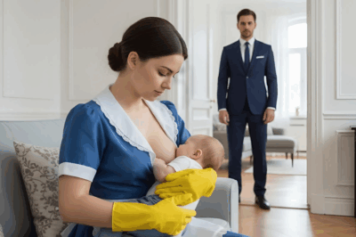 Millionaire Found His Housekeeper Breastfeeding His Baby and Made an Unexpected Decision.