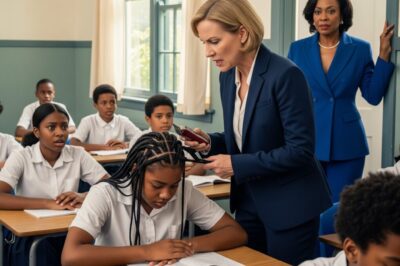 When the teacher picked up the scissors, the entire classroom froze—no one could believe what was about to happen….