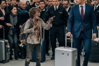 “Don’t Get on the Plane! It’s Going to Explode!” – A Homeless Boy Shouted at a Rich Businessman, and the Truth Left Everyone Speechless…