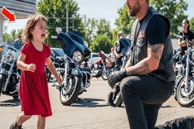 Little Girl Ran to the Bikers Crying, “They’re Beating My Mama!” — What the Bikers Did Leff..