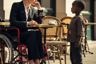 A Poor Black Boy Asks a Paralyzed Millionaire, “Can I Cure You in Exchange for Your Scraps?” She Laughs, and Then Everything Changes.