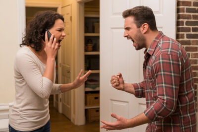 “Where the hell are you, YOU MANIC COW?! We’ve been waiting in front of the door for an hour!” — AUNT CARMEN SCREAMED.