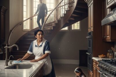 A Humble Cleaning Employee, Having No One to Leave Her Daughter With, Decided to Bring Her to Work, Unaware That the Reaction of Her Millionaire Boss Would Change Everything.