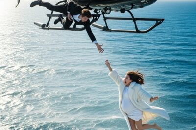 The Husband Pushes His Pregnant Millionaire Wife Out of a Helicopter to Steal the Inheritance, But Unexpectedly, She Was Already Prepared…