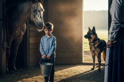 The Boy Endured His Stepmother’s Punishments Every Day… Until a K9 Dog Did Something That Chilled the Blood.