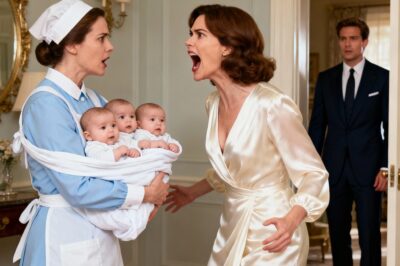 Millionaire Widower Hid to See How His Girlfriend Treated His Triplets, Until The Waitress