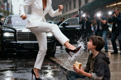 A powerful woman pushes a boy into a puddle, but the birthmark on his hand stuns her…