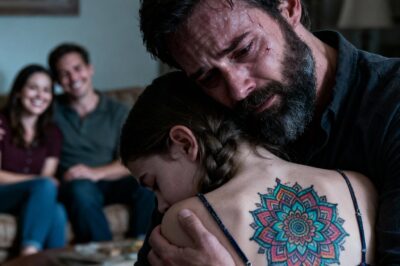 When I went to my ex-wife’s house to pick up our daughter, I noticed red marks on her back. Her new boyfriend just laughed and said, “They’re just little marks.”