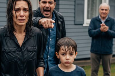 After my husband left me, his family mocked me, saying I would end up on the street with my son. Ten years later, I drove into their neighborhood toward my new house….