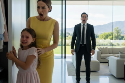 “PLEASE LET ME OUT I’M AFRAID” LITTLE GIRL PLEADS FROM CLOSET – BUSINESSMAN ARRIVES AND DESTROYS CRUEL WIFE.
