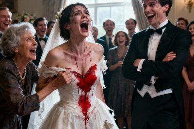 My mother-in-law tore my dress and humi:liated me… but my father did something that left everyone frozen…