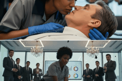 A poor Black janitor kissed a billionaire to save his life — and then everything changed.