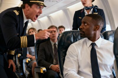 ‘First Class Isn’t for Black People,’ the Pilot Said — But When the Plane Landed, the Passenger He Insulted Revealed Who He Really Was