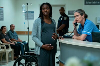 A racist nurse humiliated a pregnant Black woman and called the police to arrest her — fifteen minutes later, her husband arrived, and everything changed…