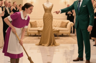 “I’ll marry you if you fit into this dress!” the millionaire m0cked… months later, he was speechless.