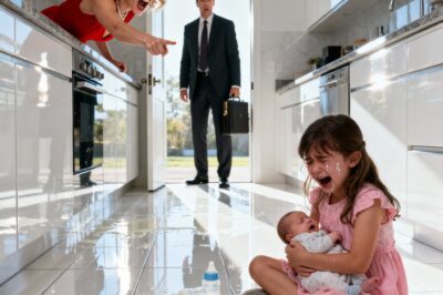 A little girl in tears pleads: “Please, don’t hurt us” — seconds later, her millionaire father comes home…