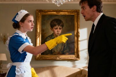 “Boss, that boy lived with me in the orphanage!” the employee shouted upon seeing the portrait in the mansion…