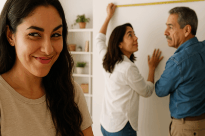 I found my parents measuring the walls of my apartment — a few days before my sister was due to move in. So I allowed them to pack my life into boxes, set the table as if nothing had happened, and I waited.